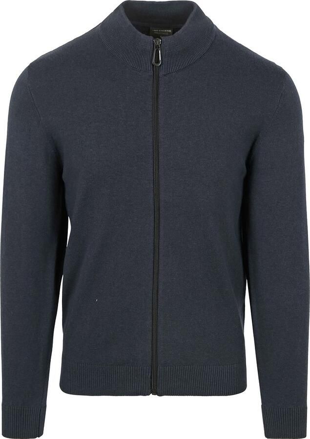 No Excess Melange 2 Gekleurde Vest Blue Heren
