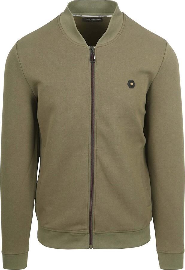 No Excess sweatvest groen