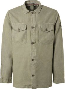 No Excess No-Excess Overshirt Donkergroen