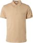 No Excess Polo Shirts Beige Heren - Thumbnail 2