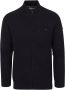 No Excess Cardigan jacquard responsible choic ink Blauw Heren - Thumbnail 2