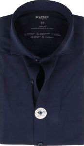 Olymp overhemd mouwlengte 7 Level Five extra slim fit donkerblauw effen katoen