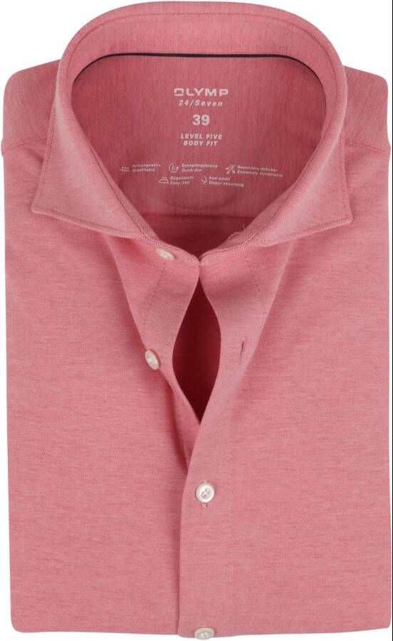 Olymp Lvl 5 24 Seven Overhemd Roze