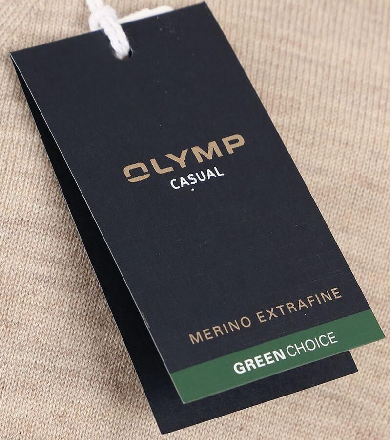 OLYMP Trui met V-hals brei casual klassieke brei-pullover