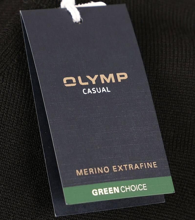 OLYMP Trui met V-hals brei casual klassieke brei-pullover - Foto 3