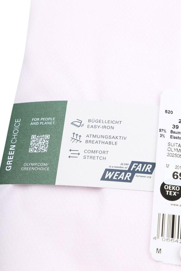 OLYMP Level Five Body fit zakelijk overhemd met kentkraag model 'New York' - Foto 2