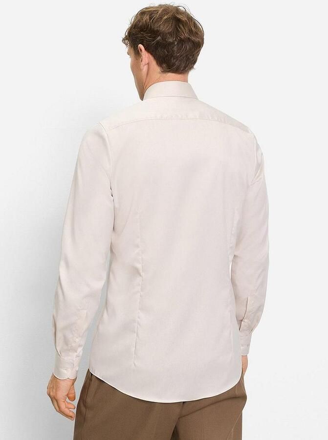 Olymp Level 5 Overhemd Twill Off White - Foto 5
