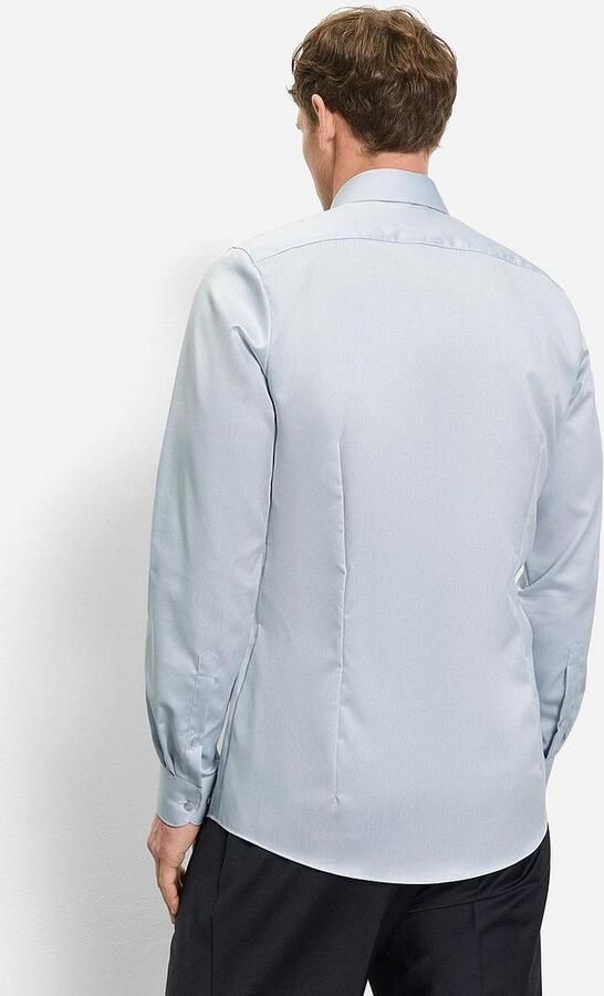 Olymp Level 5 Overhemd Twill Silver - Foto 5