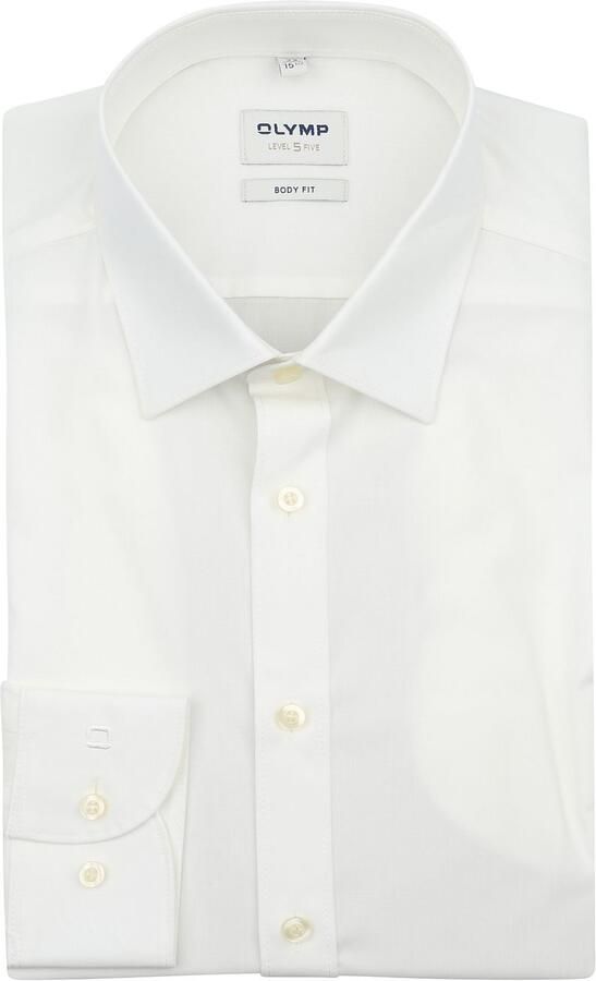 OLYMP Businessoverhemd Level Five body fit vormvast door elastaan - Foto 2