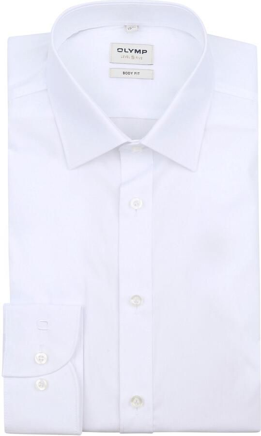 OLYMP Businessoverhemd Level Five body fit vormvast door elastaan - Foto 9