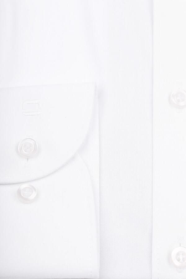 OLYMP Level Five Slim fit zakelijk overhemd van popeline met extra lange mouwen