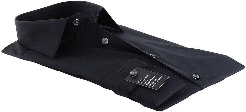 OLYMP Level Five Slim fit zakelijk overhemd van popeline met extra lange mouwen