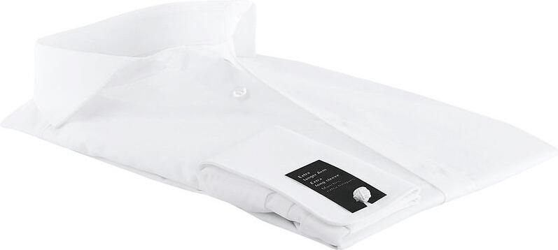 Olymp Level Five Shirt Extra Lange Mouwen Wit Dubbelmanchet - Foto 2