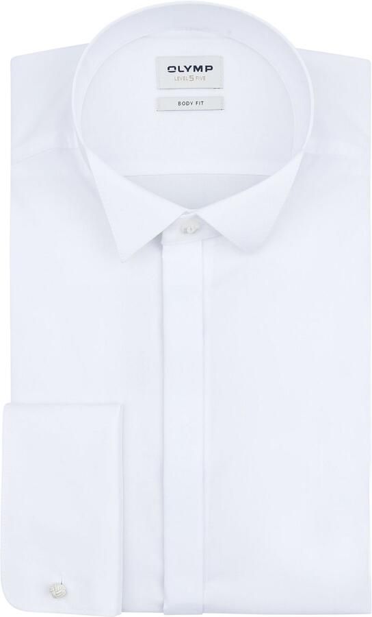 Olymp Level 5 Smokingshirt SL7 Wit