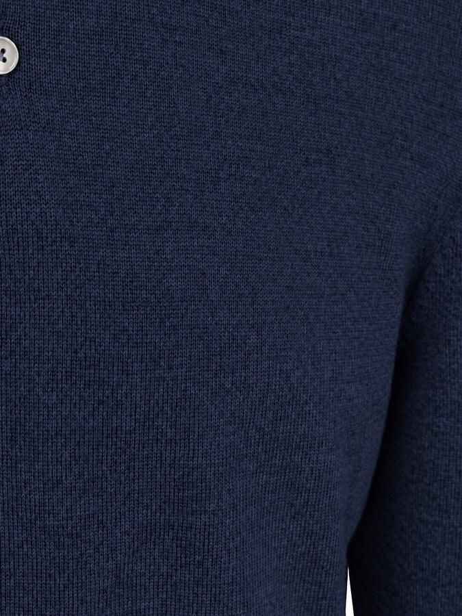 Olymp Longsleeve Poloshirt Wol Navy - Foto 2