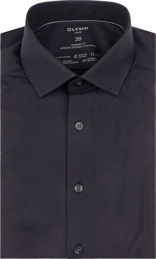 Olymp Luxor 24 Seven Overhemd Navy