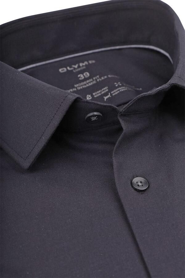 Olymp Luxor 24 Seven Overhemd Navy - Foto 3
