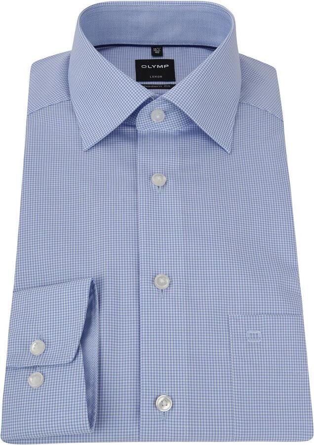 Olymp Modern fit zakelijk overhemd met kentkraag