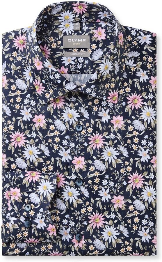 Olymp Luxor Kleurrijke Bloemenprint