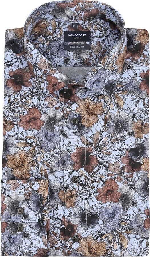OLYMP Overhemd met lange mouwen Luxor modern fit - Foto 3