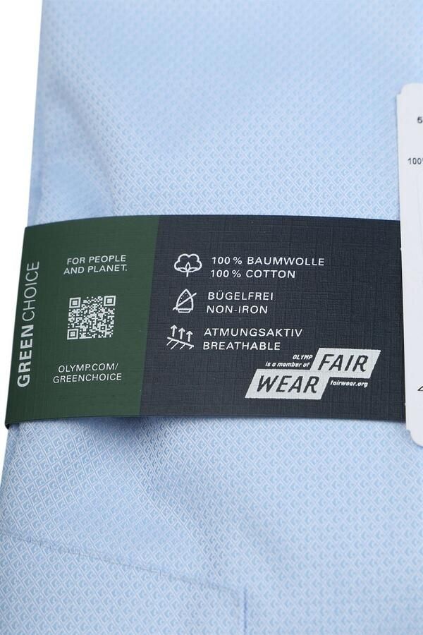 OLYMP Businessoverhemd Luxor modern fit met een fijn patroon - Foto 2