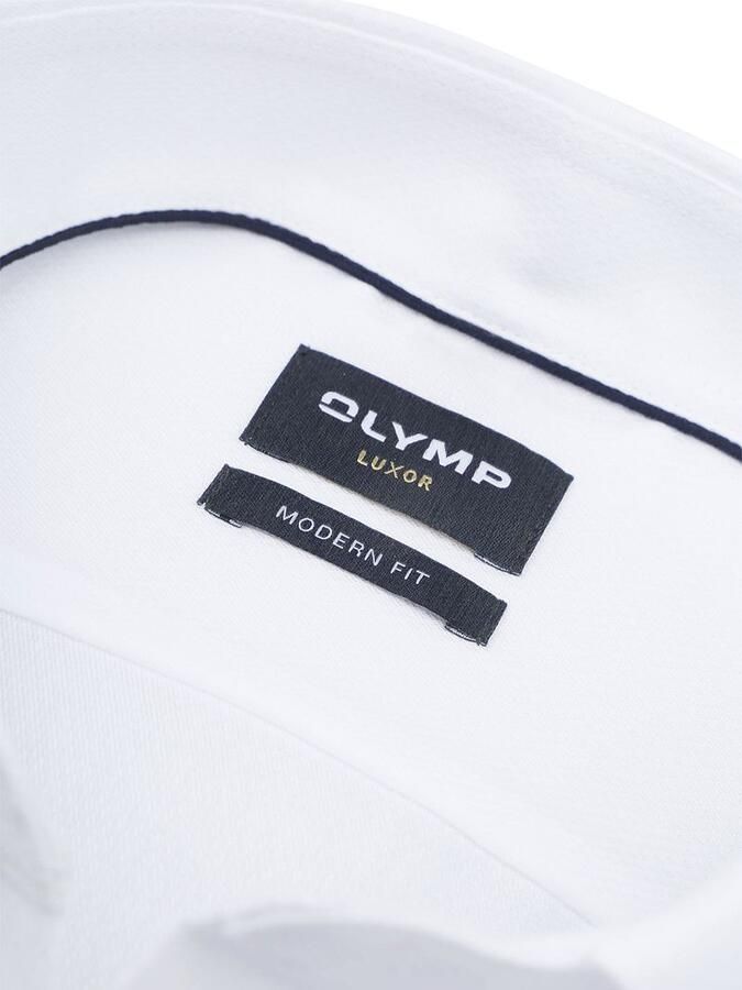 OLYMP Businessoverhemd Luxor modern fit fijne structuur modern fit new kentkraag - Foto 5