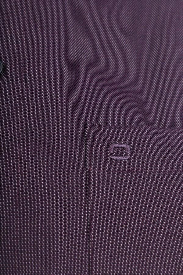 OLYMP Businessoverhemd Luxor modern fit elegante lichteffecten door het bijzonder fijne effen weefpatroon