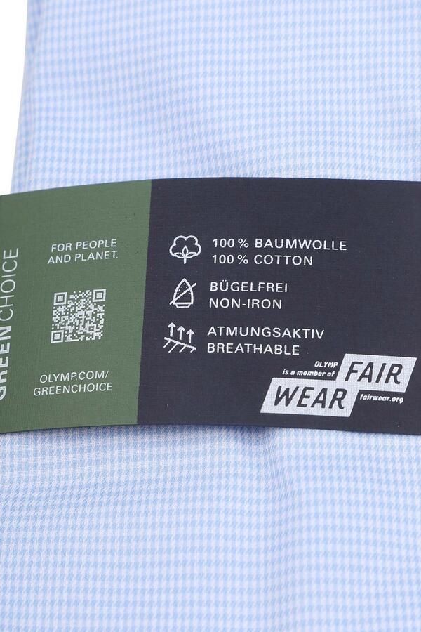 OLYMP Businessoverhemd Luxor modern fit bijzonder fijne licht veranderende weefpatronen - Foto 2