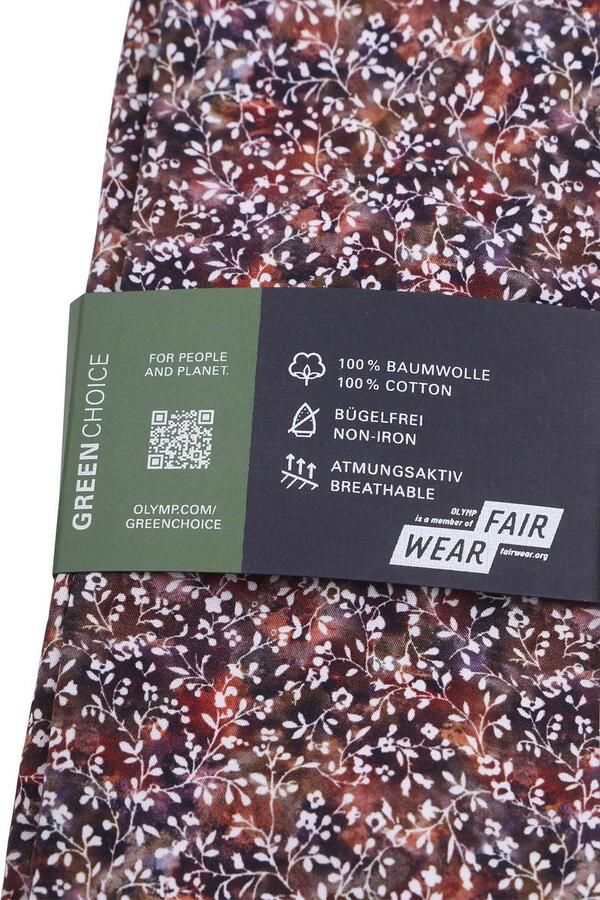 OLYMP Overhemd met lange mouwen Luxor modern fit in allover-ontwerp - Foto 2