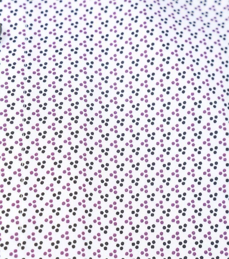 OLYMP Overhemd met lange mouwen Luxor modern fit met discreet stippenpatroon