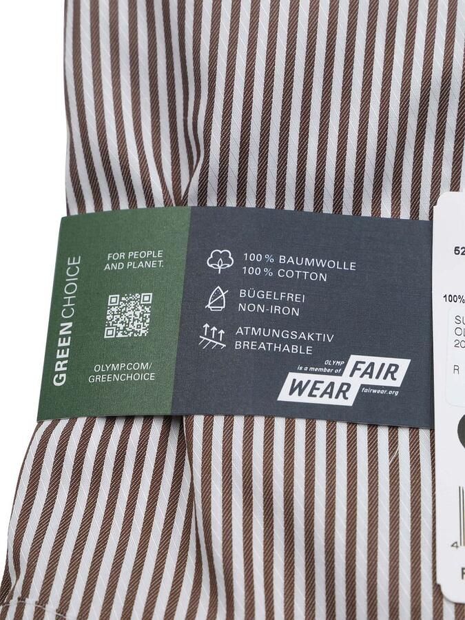 Olymp Modern fit zakelijk overhemd met kentkraag model 'Global Kent' - Foto 5