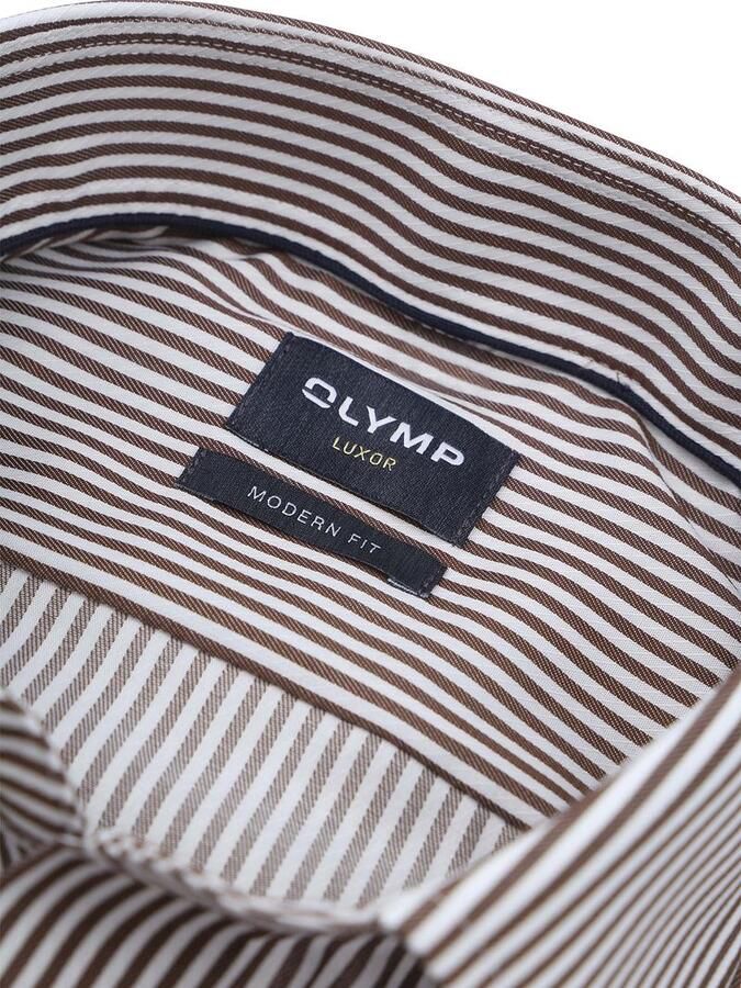 Olymp Modern fit zakelijk overhemd met kentkraag model 'Global Kent' - Foto 6