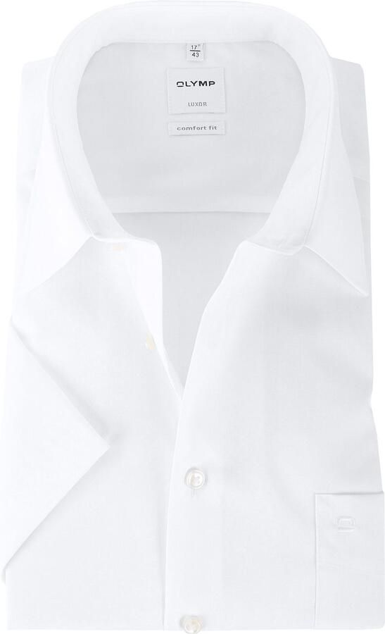 OLYMP Overhemd met korte mouwen Luxor comfort fit Korte mouwen shirt met borstzak strijkvrij - Foto 3