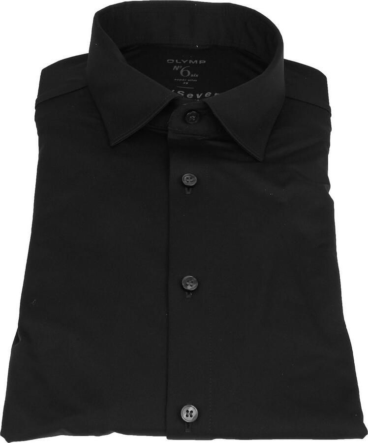 OLYMP Businessoverhemd No. Six super slim 24 Seven bijzonder elastisch en figuuraccentuerend