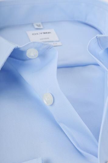 OLYMP No. Six Zakelijk super slim fit overhemd van popeline met extra lange mouwen - Foto 3