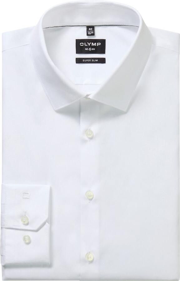 OLYMP No. Six Super slim fit zakelijk overhemd met extra lange mouwen model 'URBAN KENT' - Foto 2