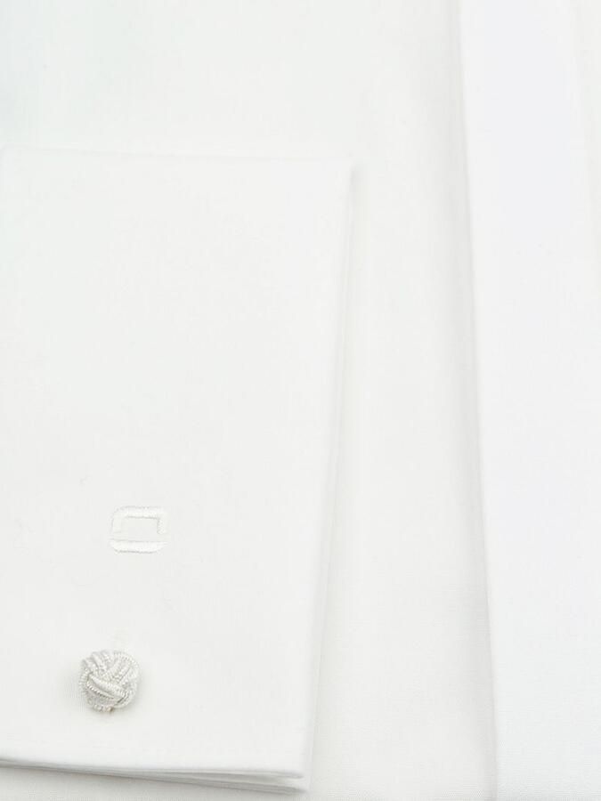 OLYMP Smokingoverhemd No. Six super slim Omslagmanchetten verborgen knoopsluiting - Foto 2