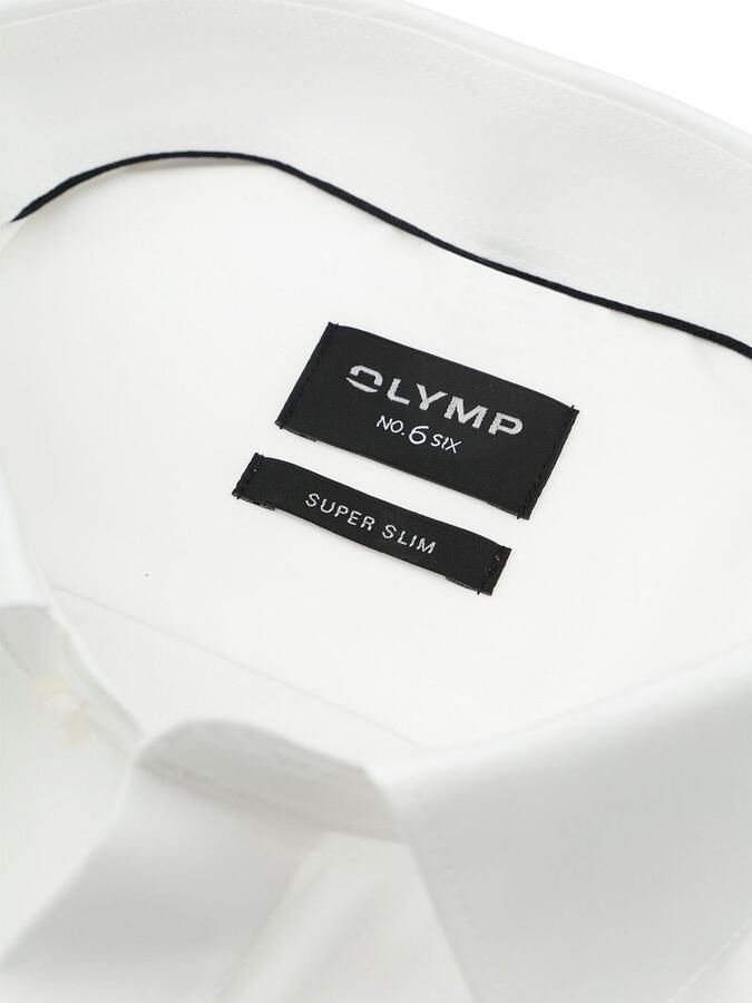 OLYMP Smokingoverhemd No. Six super slim Omslagmanchetten verborgen knoopsluiting - Foto 3