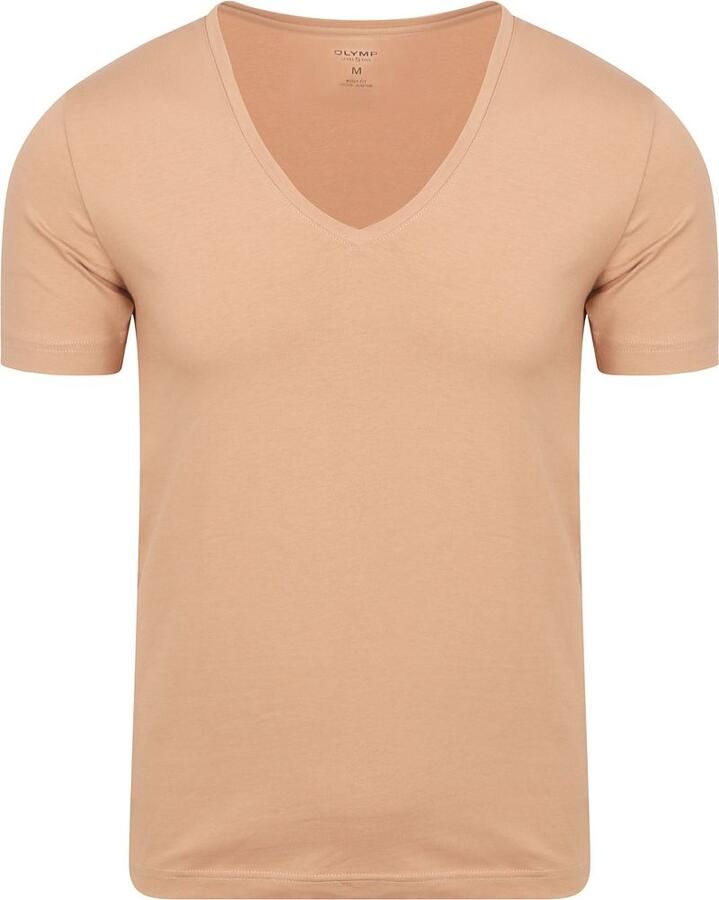 Olymp T-shirt Onzichtbaar Ondershirt Diepe V-Hals