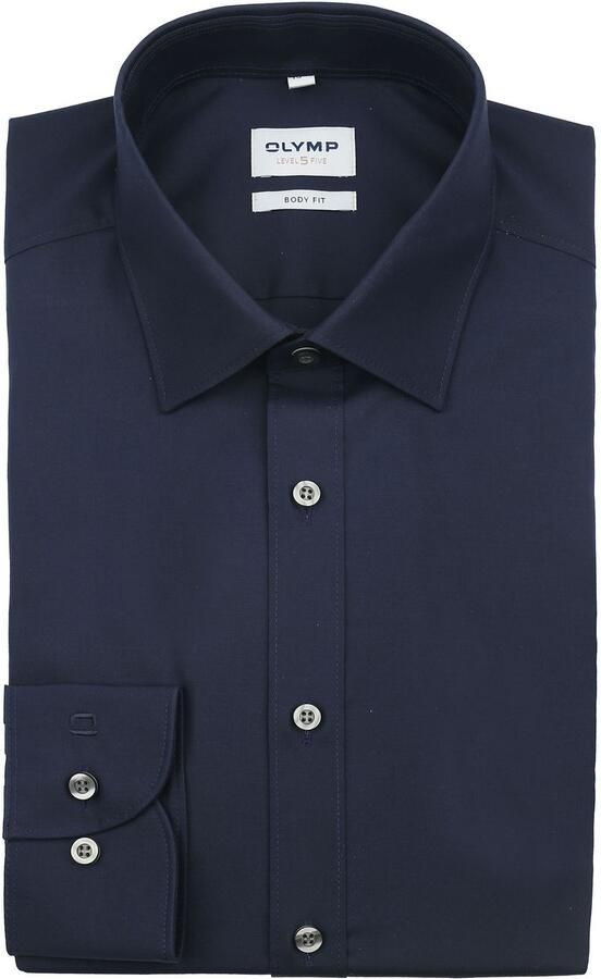 OLYMP Businessoverhemd Level Five body fit vormvast door elastaan - Foto 9