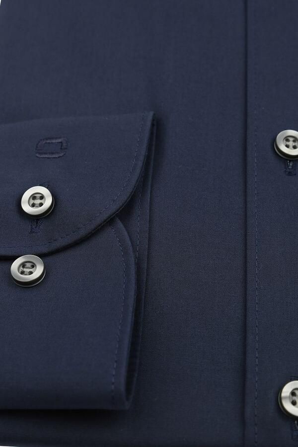 OLYMP Businessoverhemd Level Five body fit vormvast door elastaan