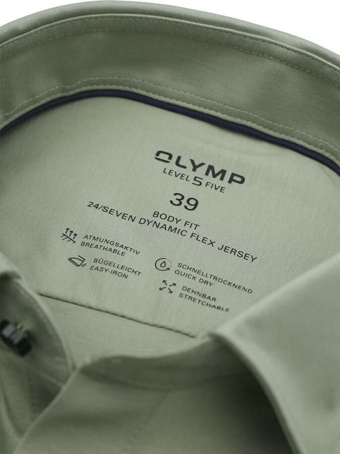 Olymp Overhemd Level 5 24 Seven Groen - Foto 3