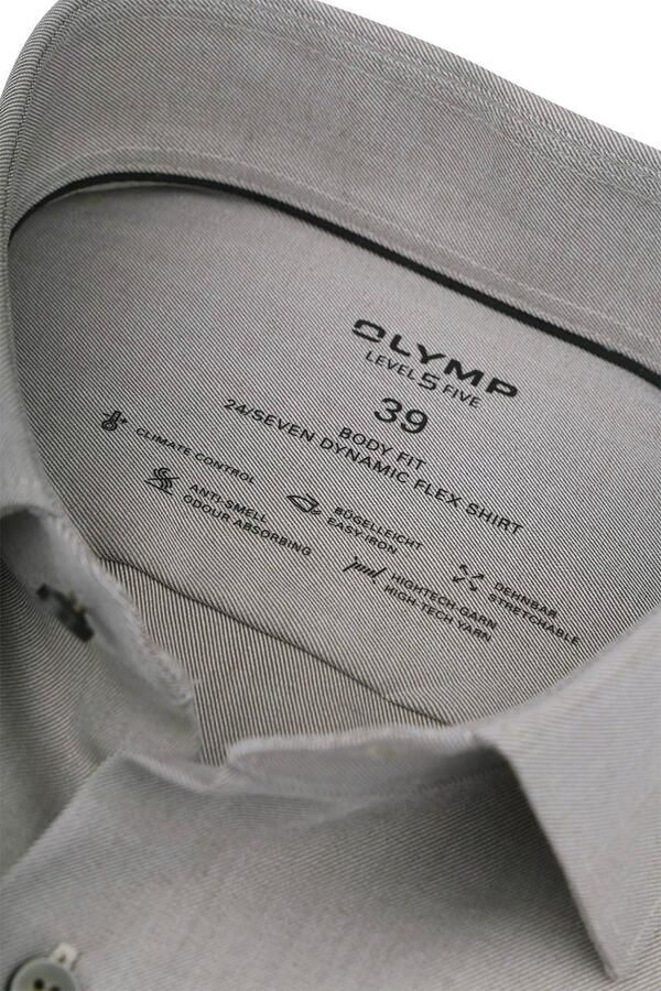 Olymp Overhemd Level 5 24 Seven Olijfgroen - Foto 2