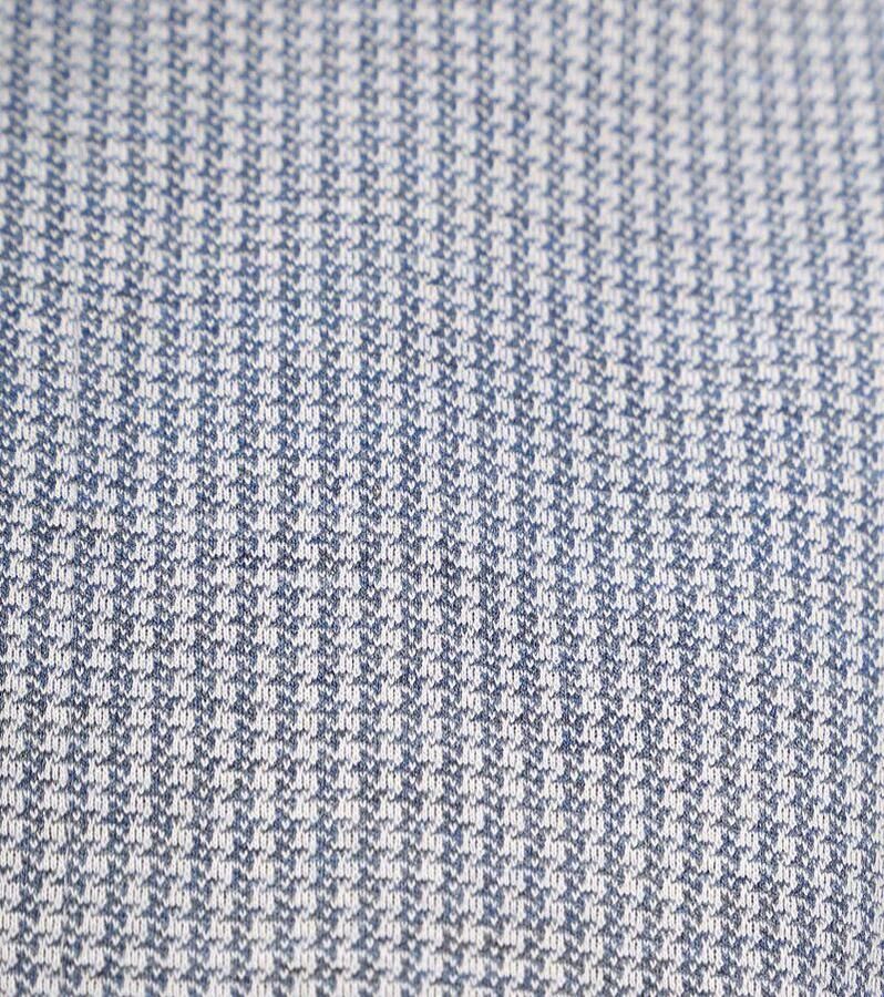 Olymp Overhemd Level 5 24 Seven Pied de Poule Blauw - Foto 2