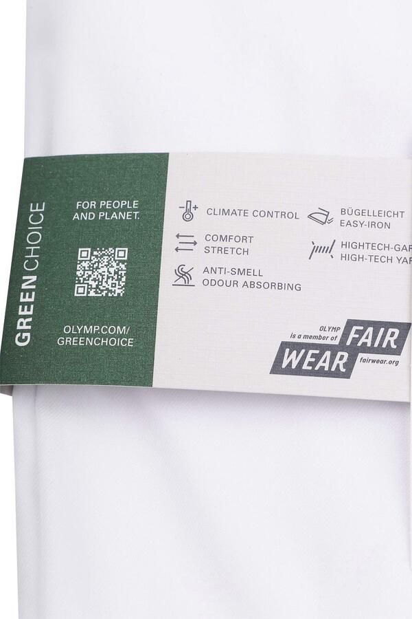 OLYMP Level Five Slim fit zakelijk overhemd met stretch - Foto 2