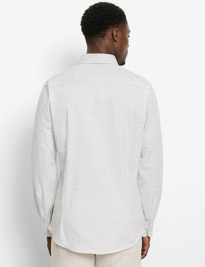 Olymp Overhemd Level 5 Print Beige - Foto 3