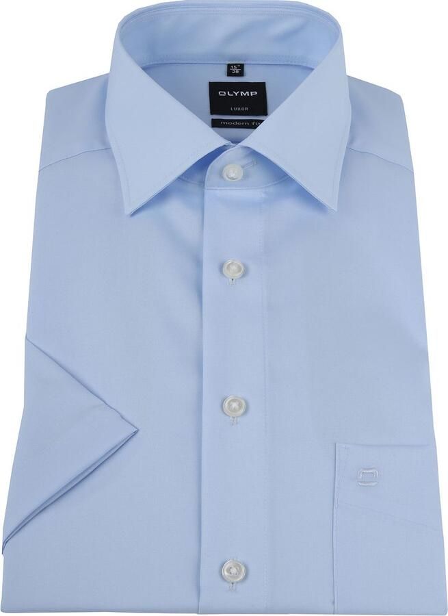 Olymp Modern fit zakelijk overhemd met kentkraag model 'NEW KENT'