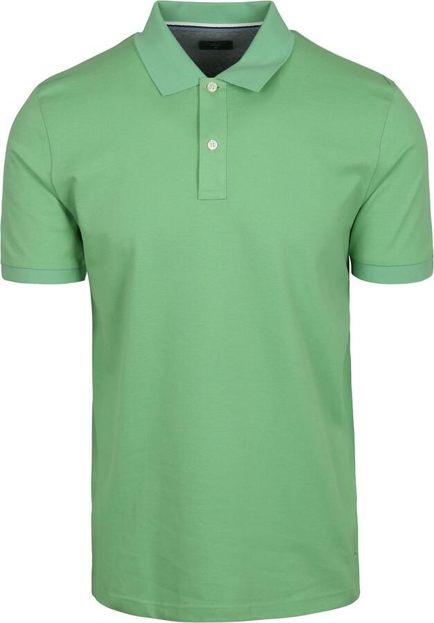 Olymp T-shirt Poloshirt Piqué Groen