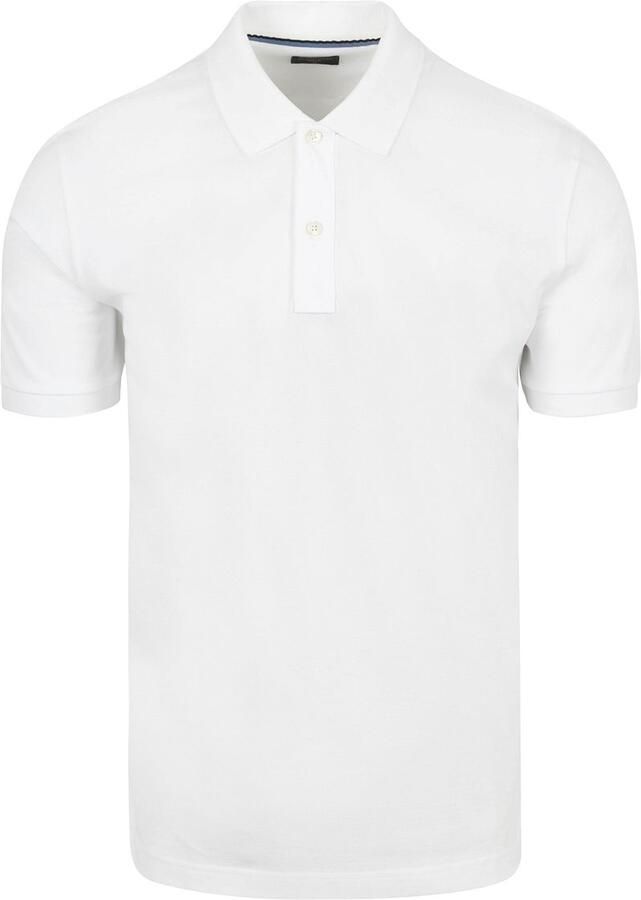 Olymp T-shirt Poloshirt Piqué Wit - Foto 2