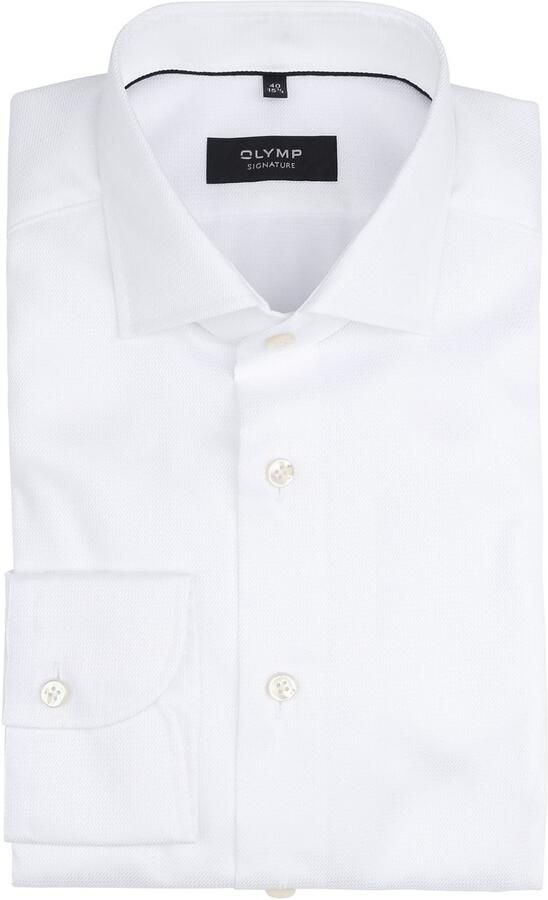Olymp Signature Overhemd Savio Wit